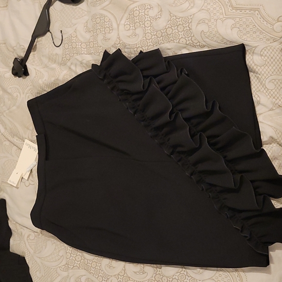 Max mara eles black skirt nwt size 10 - Picture 2 of 4